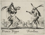 Франка Триппа – Фрителлино. Franca Trippa – Fritellino. Офорт