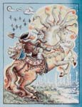 Евгения Лоцманова. Иллюстрация к сказке А.Н. Толстого «Снежный дом»