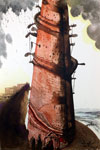 ''И сошел господь посмотреть на город и башню''. 1964-1967. Частное собрание