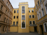 Здание Национального государственного университета имени П.Ф.Лесгафта, где расположена кафедра анатомии