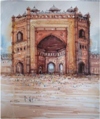 Выставка акварели Шри Кашинатх Даса «Архитектурные памятники Индии»