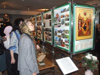 Выставка, посвящённая празднованию Собора Саратовских святых