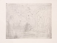 Пабло Пикассо (1881-1973) ''Танец''. 1913