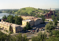 Вид на музейный комплекс ''Горнозаводской Урал''