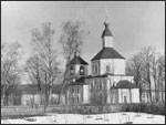 Спасо-Преображенская церковь ХУШ в. Вехно. 1969г.