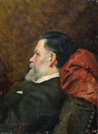 С.И. Юнкер-Крамская. Портрет И.Н. Крамского. 1887 г.