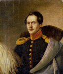 Ф.О. Будкин. Портрет М.Ю. Лермонтова. 1834