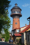 Водонапорная башня, где расположен Музей кошек ''Мурариум''