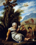 Доменико Фетти, итальянская школа. Адам и Ева. Ок. 1622 г.