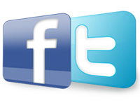 Логотипы социальных сетей.