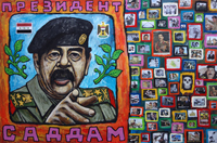 Саддам, 2013 г. 120х180, бум-акр-принт
