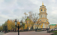 Здание кафедрального Спасо-Преображенского собора, в котором с 1932 года располагается Пермская государственная художественная галерея