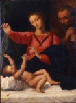 Рафаэль Санти (?). Святое семейство. 1509. Нижнетагильский музей изобразительных искусств