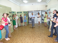На открытии выставки «Немцы в российской истории»