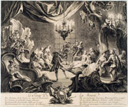 Франсуа Антуан Авелин. Вечер. 1740-ые