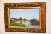 Шишкин И.И. Пейзаж с озером. 1886 г.