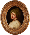 Портрет Беатриче Ченчи. С живописного оригинала Элизабетты Сирани. Итальянская школа предположительно XVIII века