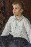 И.М. Новосельцев. Портрет сына.1956. Радищевский музей