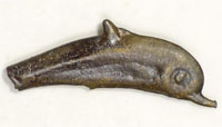 Монета-дельфин, 1/25 обола. 440-360 гг. до н.э.