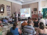 Пресс-конференция в Саратовском областном музее краеведения