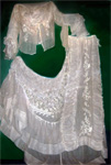 Платье-костюм свадебный со шлейфом. Конец ХIХ- начало ХХ вв.