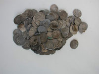 Клад золотоордынских монет. Из коллекции Национального музея РТ 