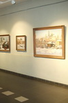 Экспозиция выставки ''Зима. Сергиев Посад''