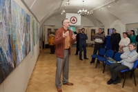 	 Открытие выставки В.В.Скобеева в общественном Музее имени Н.К.Рериха