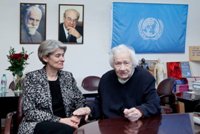 Л.В. Шапошникова и Ирина Бокова, генеральный директор ЮНЕСКО