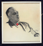 П. Бендель. Портрет В.Н. Плучека. 1958 г.