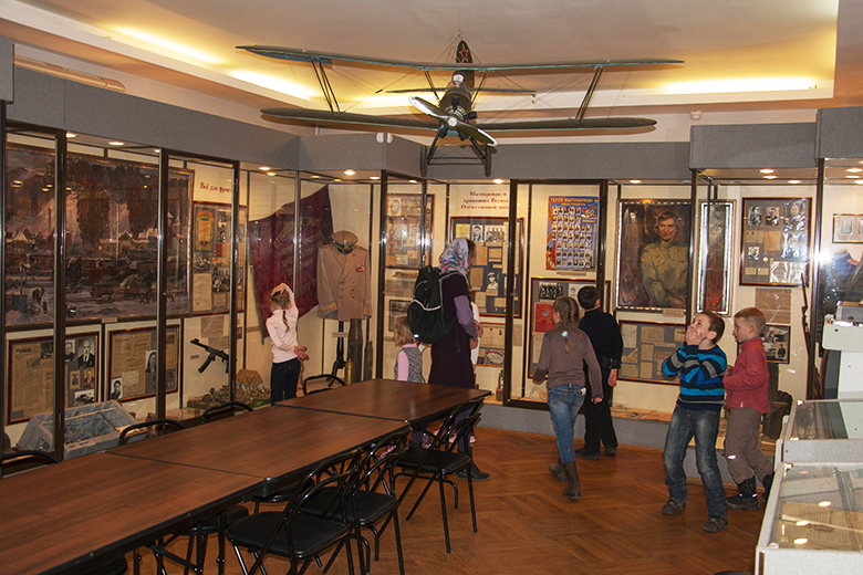 Посетители музея