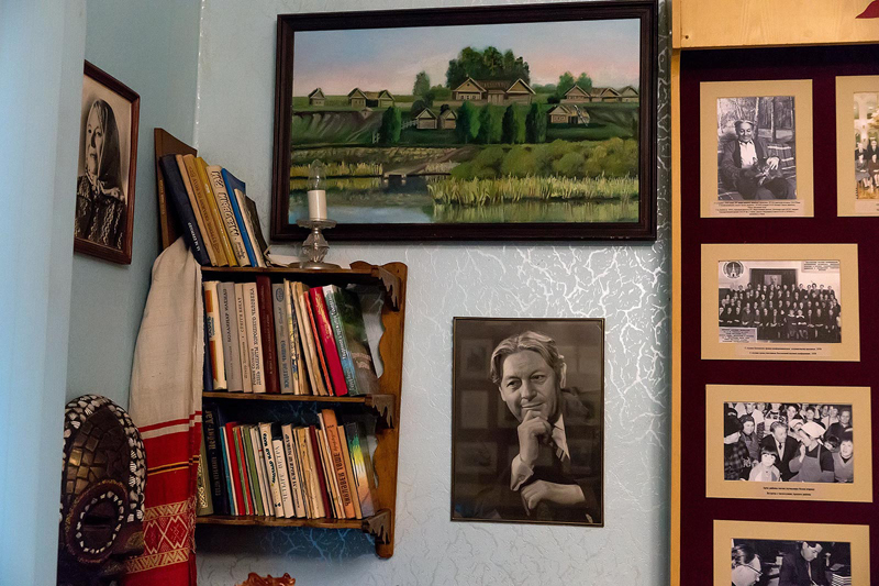 Фрагмент экспозиции, посвященный Гарифу Ахунову