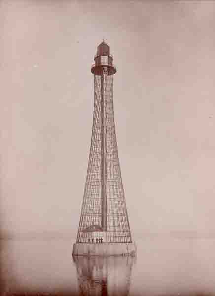 Аджигольский маяк системы инженера В.Г. Шухова под Херсоном высотой 68 м. Фотография, 1911. Архив РАН
