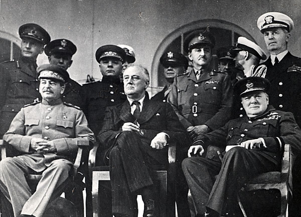 Тегеранская конференция. 1943 г.