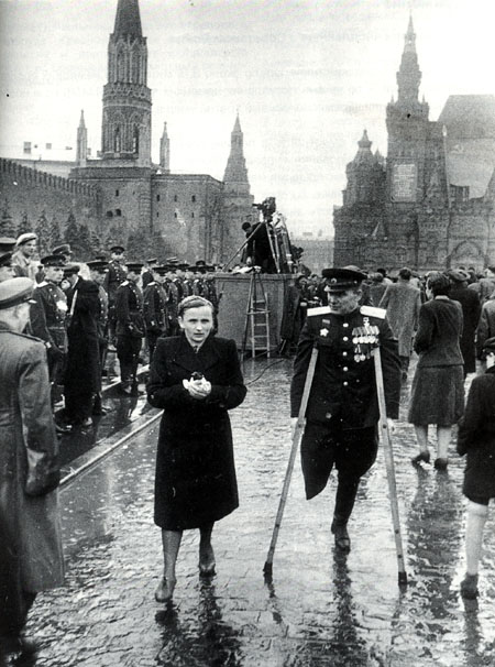 После Парада Победы 1945 г.