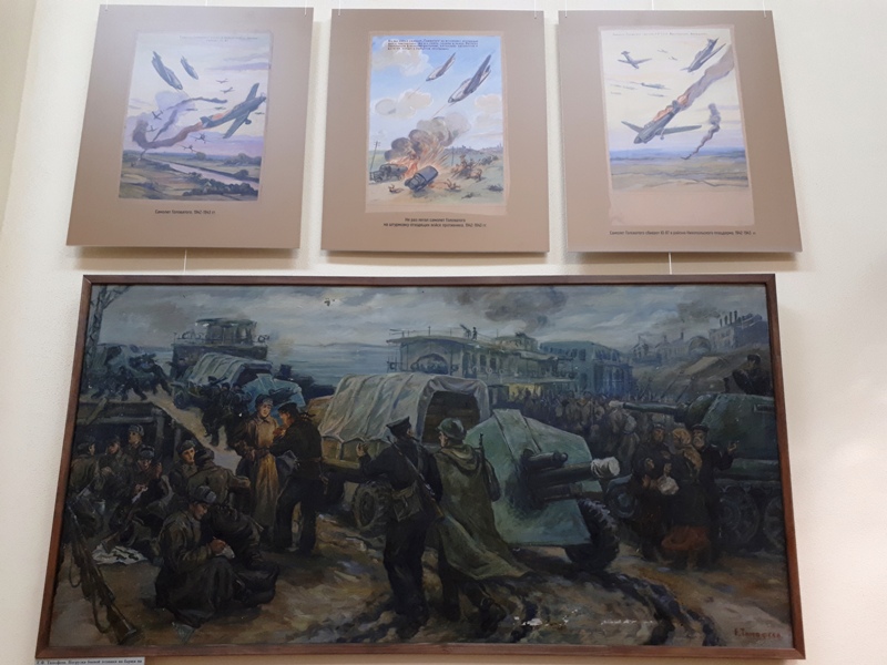 Выставка «Война и Победа. Взгляд художника-фронтовика» в Саратовском областном музее краеведения