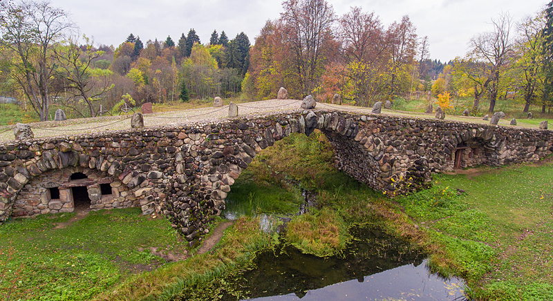 Валунный мост конца XVIII века