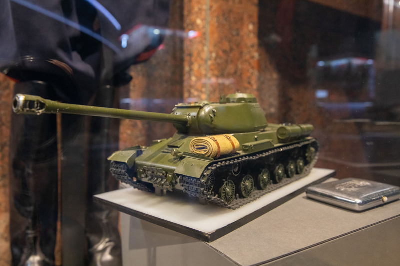 Выставка ко Дню танкиста в Музее Победы