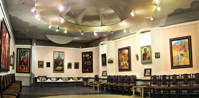 Выставочный зал, панорама
