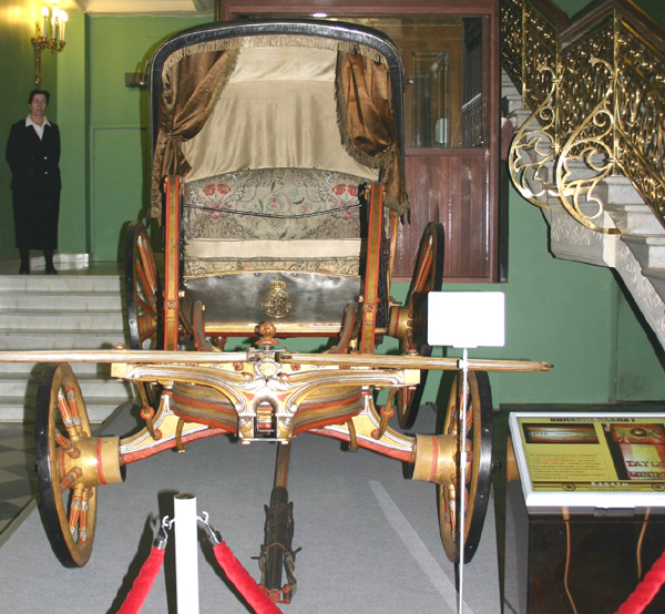 Уникальные экипажи XVIII века в Историческом музее