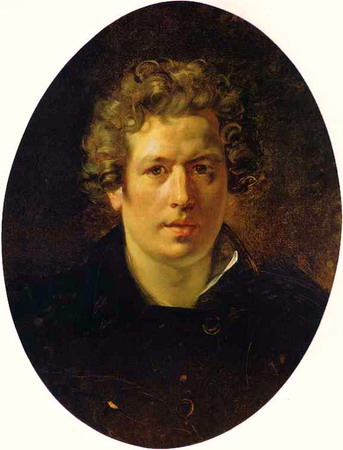 Карл Брюллов. Автопортрет для Галереи Уффици, 1834. Русский музей