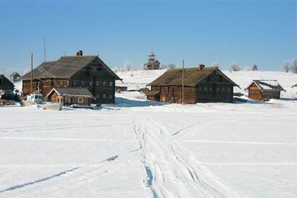 Зима на острове Кижи. Фото Михаила Скрипкина