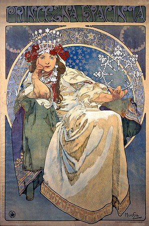 Альфонс Муха. Принцесса Гиацинт, 1911