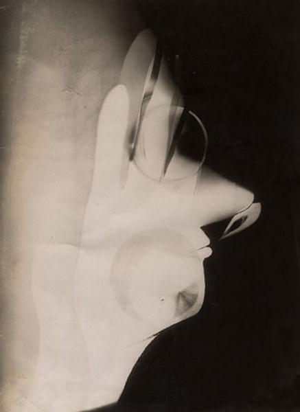 Ласло Мохоли-Надь. Портрет Сергея Эйзенштейна. Фотограмма. 1929