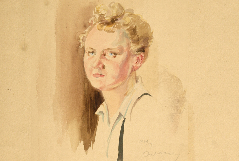 М.К. Мавровская. Ольцер, 1939 г.