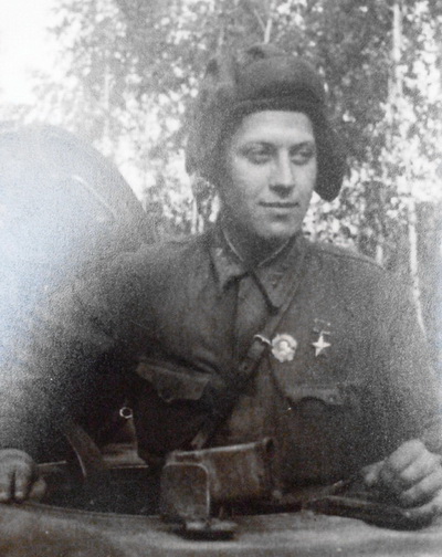 Герой Советского Союза, танкист Виктор Антонович Григорьев