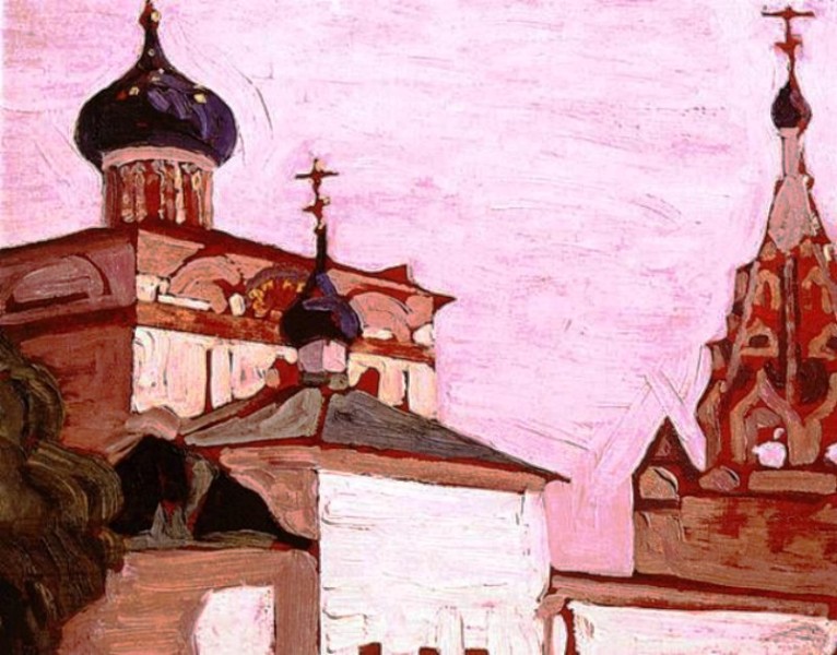 Н.К.Рерих. Ярославль. Церковь Рождества Христова. 1903.