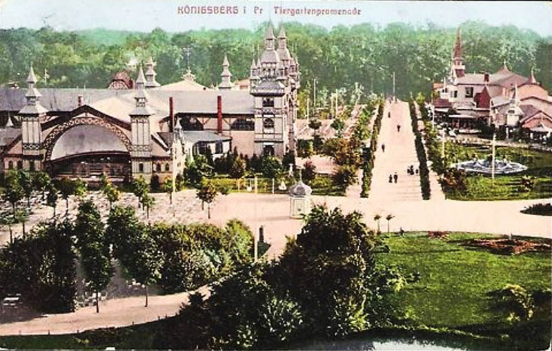 Кёнигсбергский зоопарк 1900 г.