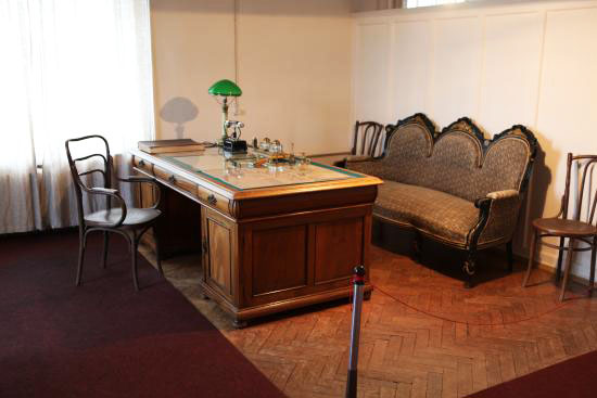 Фрагмент экспозиции. Рабочий кабинет В.И. Ленина