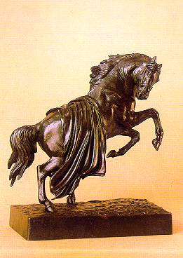 П. Клодт. Вздыбленный конь. 1900